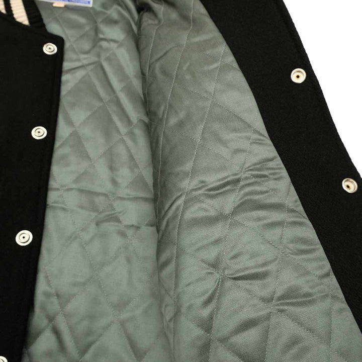 WHITESVILLE - 30oz. WOOL MELTON AWARD JACKET - POLAR BEAR - WV15784