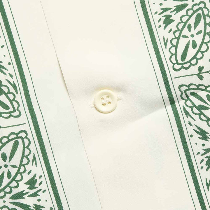 SUN SURF - RAYON HAWAIIAN SHIRT - ORIENTAL BORDER - SS39629