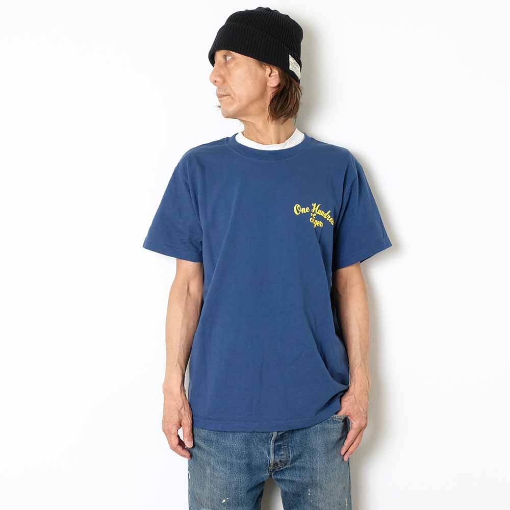 SUN SURF - S/S T-SHIRT - ONE HUNDRED TIGERS - SS79162