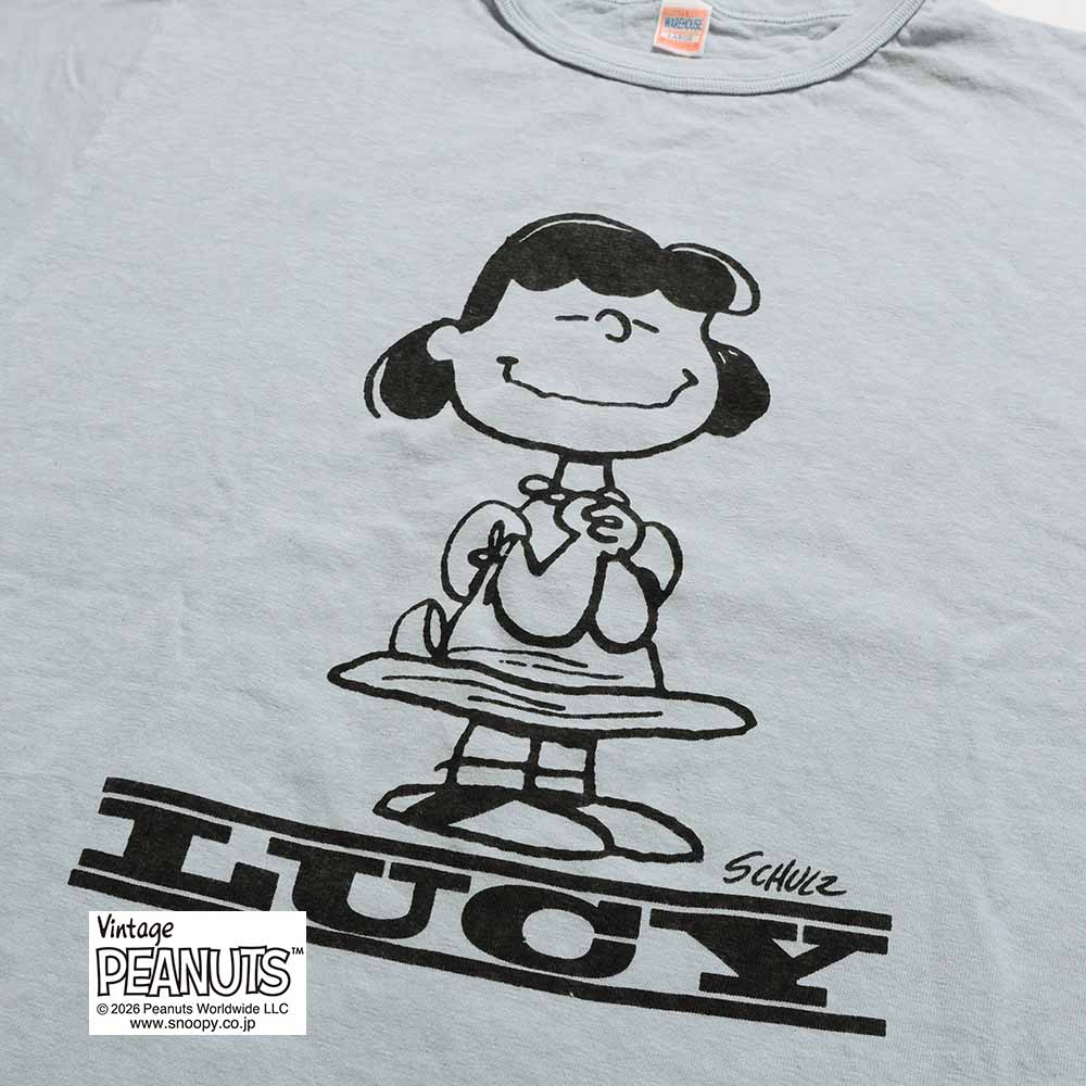 WAREHOUSE - S/S T-SHIRT - I DON'T CARE - LUCY - YP126S-3