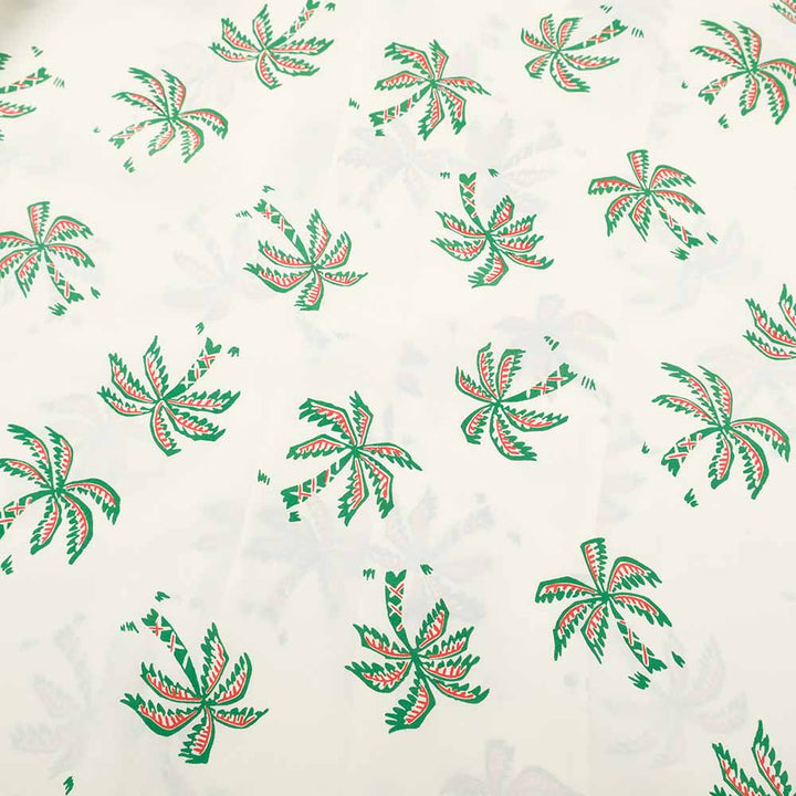 SUN SURF - S/S RAYON HAWAIIAN SHIRT - SCATTERED PALMTREE - SS39427