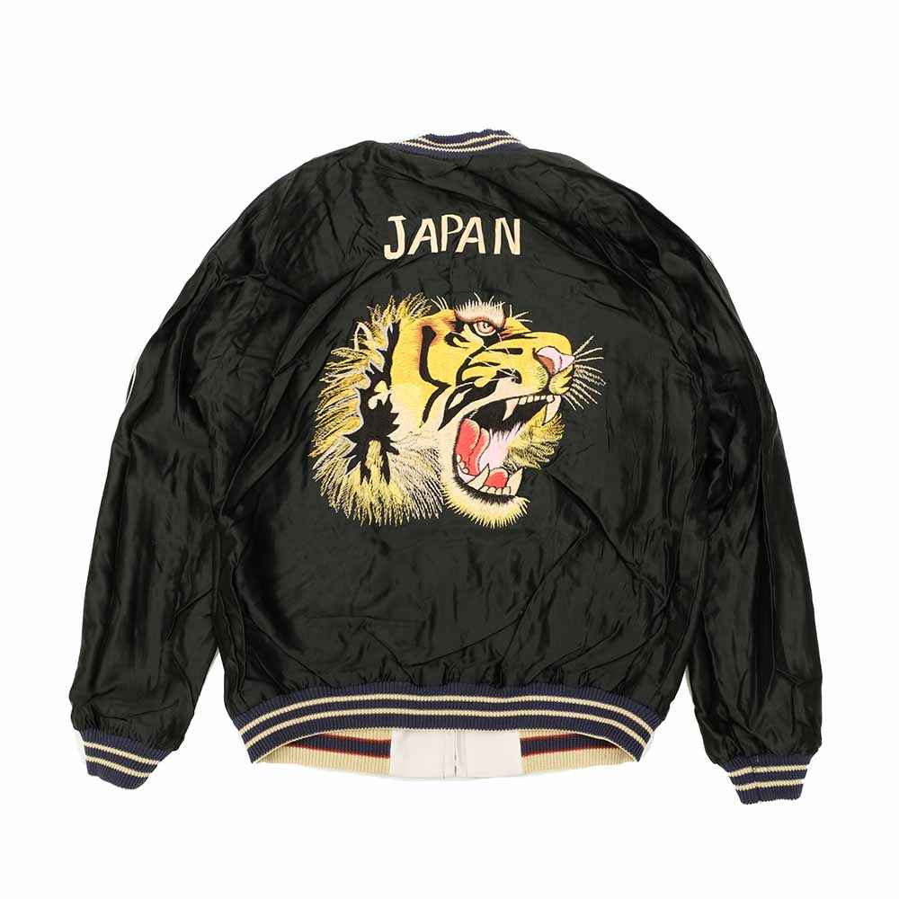 TAILOR TOYO - Acetate Souvenir Jacket - RED EAGLE x TIGER HEAD - TT15542-190