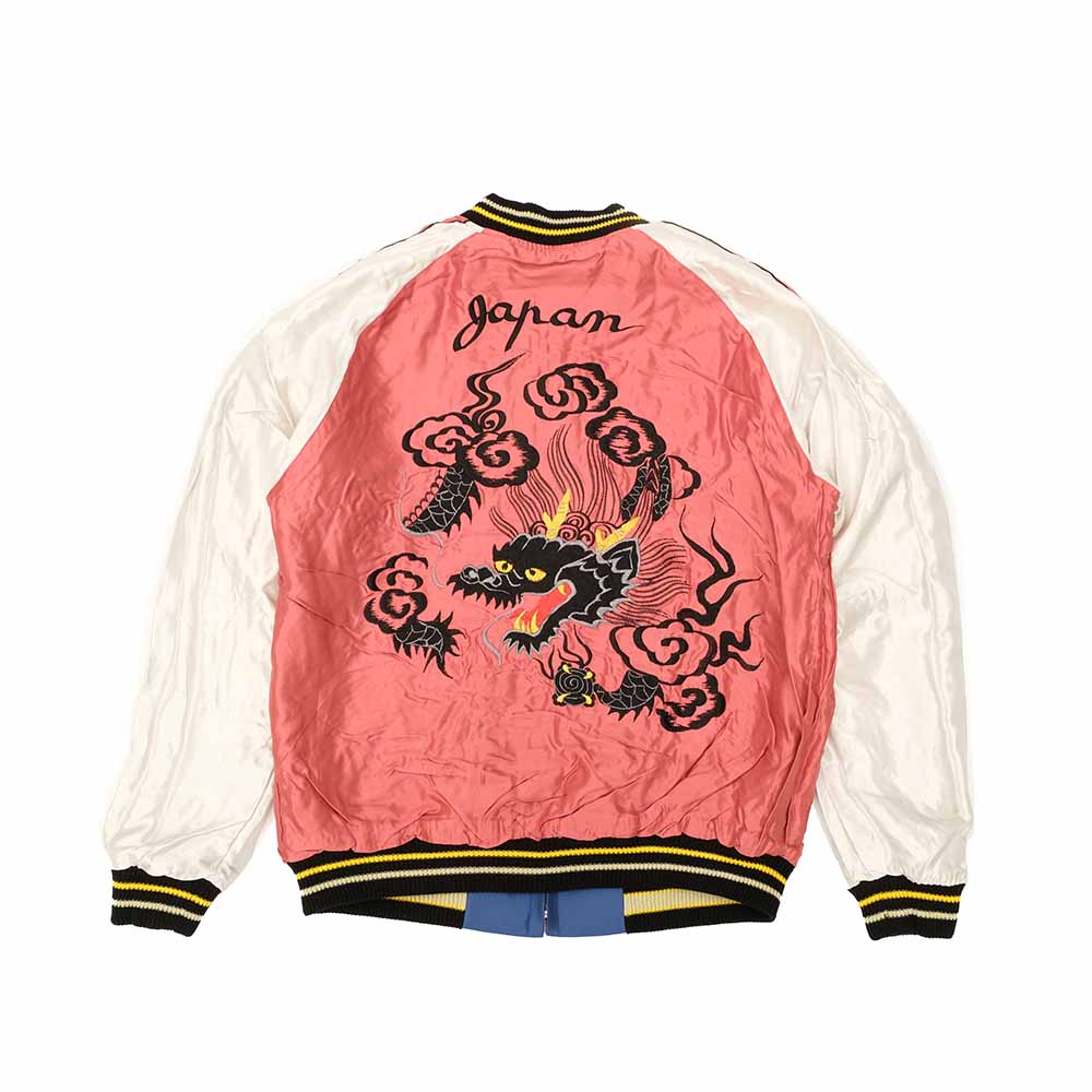 TAILOR TOYO - Acetate Souvenir Jacket - ROARING TIGER x BLACK DRAGON - TT15542-125