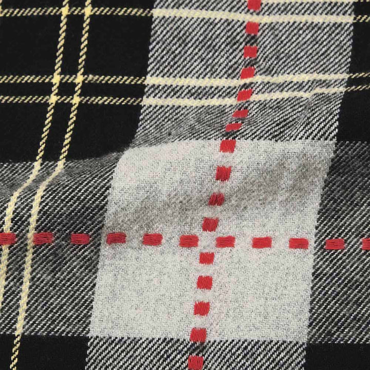 SUGAR CANE - FICTION ROMANCE DOBBY PLAID WORK SHIRT - SC29583