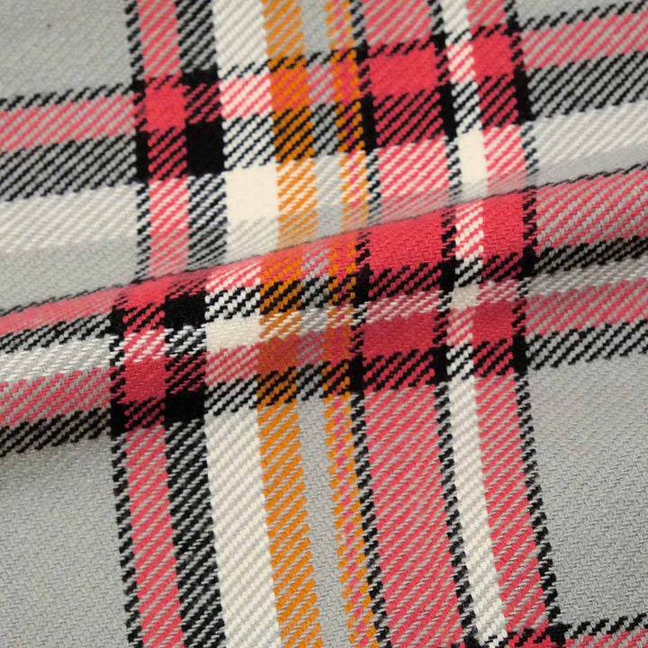 SUGAR CANE - TWILL PLAID WORK SHIRT - SC29565