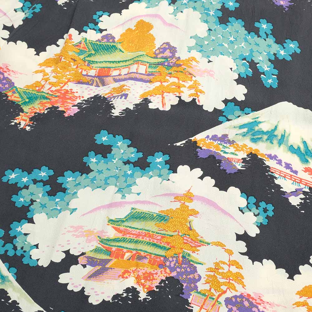 SUN SURF - S/S RAYON HAWAIIAN SHIRT - ANCIENT CAPITAL - SS39618