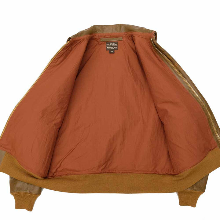 WAREHOUSE - Lot 2232 WERBER LEATHER COAT CO. TYPE A-2 JACKET ORDER NO.33-1729 - 2232-25