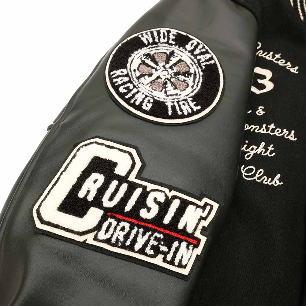 WHITESVILLE - 30oz. WOOL MELTON AWARD JACKET - CRANK BUSTERS - WV15602