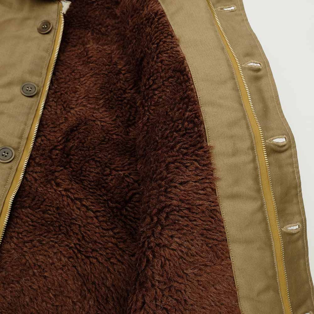 WAREHOUSE - NAF1168 N-1 WINTER JACKET - KHAKI (NXs-1404) - 2181PL-24