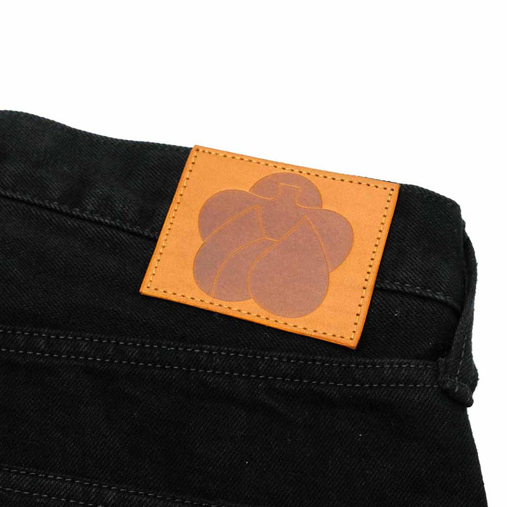 MOMOTARO JEANS - #100 STRAIGHT - KYOTOMONTSUKI DYED - MMJE6401