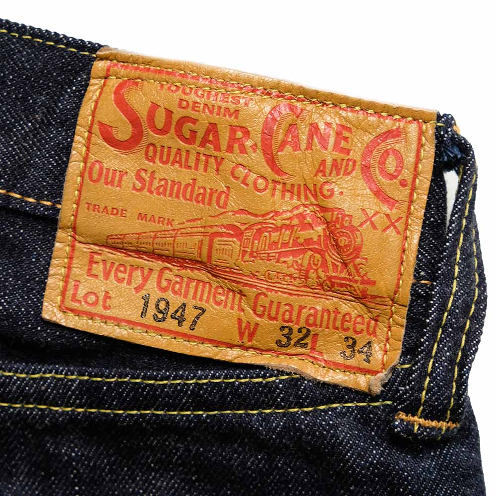 SUGAR CANE - 14.25oz. DENIM 1947 MODEL SHORTS - SC51947