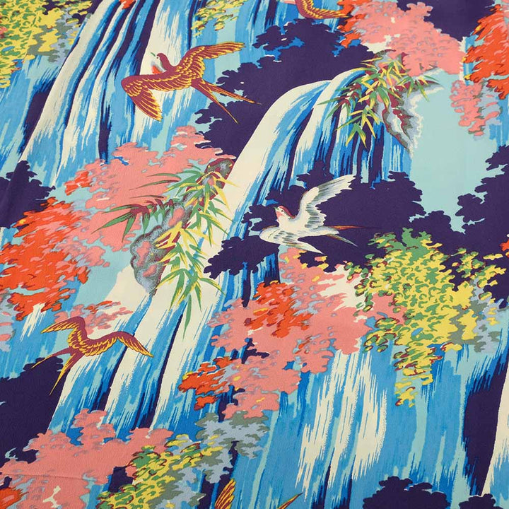 SUN SURF - S/S RAYON HAWAIIAN SHIRT - SWALLOW WILDLY FLUTTERING - SS39426