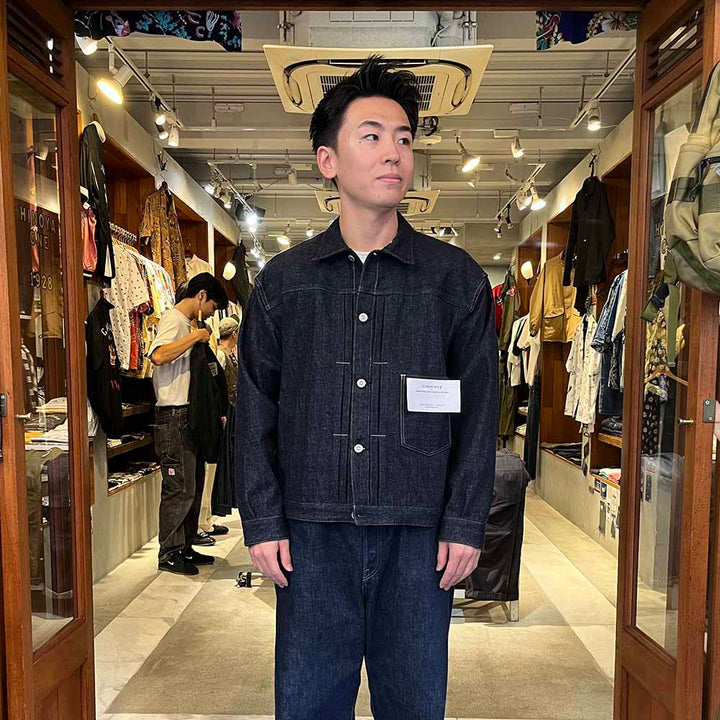 OLD JOE - ONE POCKET JEAN JACKET - 251OJ-JK18