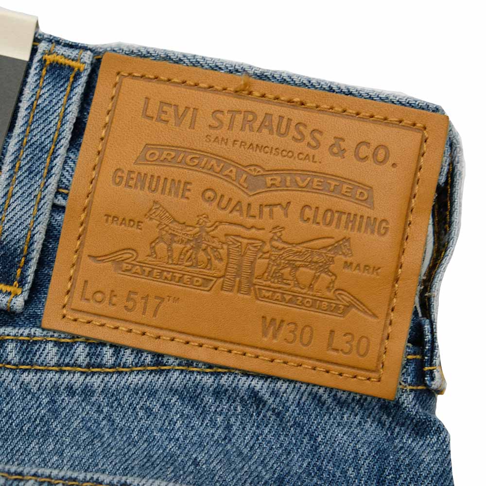 Levi's - Boot Cut Jeans - Medium Indigo - Bull Rush - 517-0246