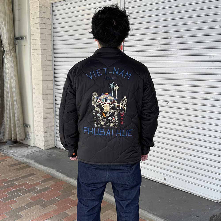 TAILOR TOYO - Mid 1960s Style Reversible Vietnam Jacket - VIET-NAM MAP × LANDSCAPE - TT15800