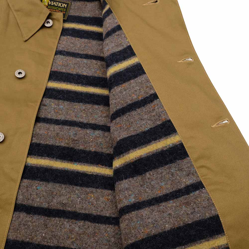 BUZZ RICKSON'S - AVIATION ASSOCIATES - ARMY WORKING JACKET TROY BLANKET LINED - BR15770