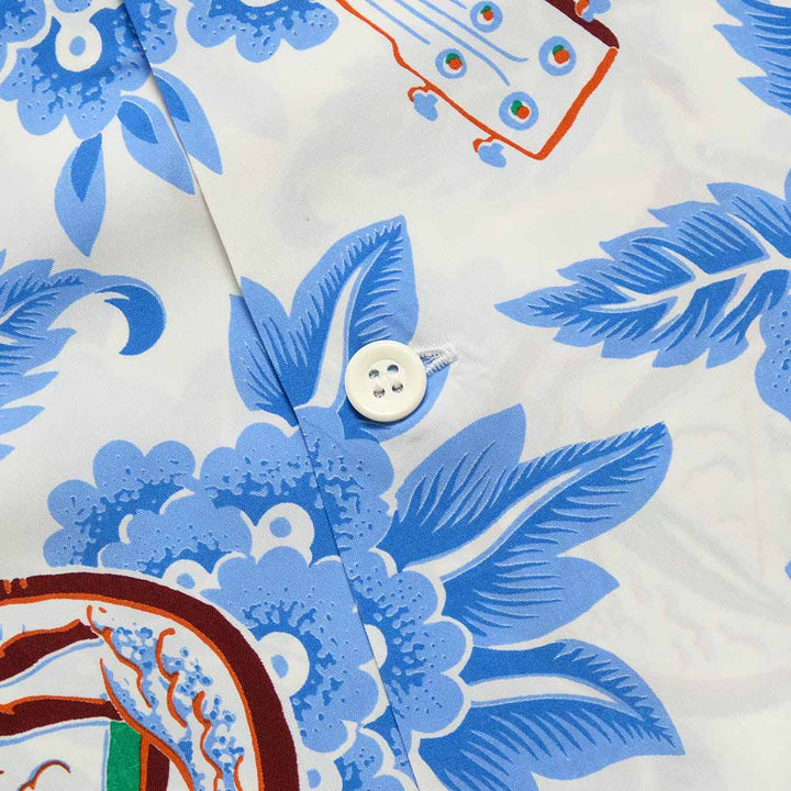 SUN SURF - S/S RAYON HAWAIIAN SHIRT - UKULELE MELODY - SS39613