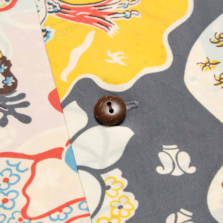 SUN SURF - S/S RAYON HAWAIIAN SHIRT - PARADISE HULA - SS39624