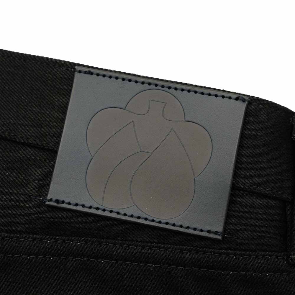 MOMOTARO JEANS - #200 STANDARD TAPERED 14.7oz BLACK - Zip-Fly - MMJZ1200