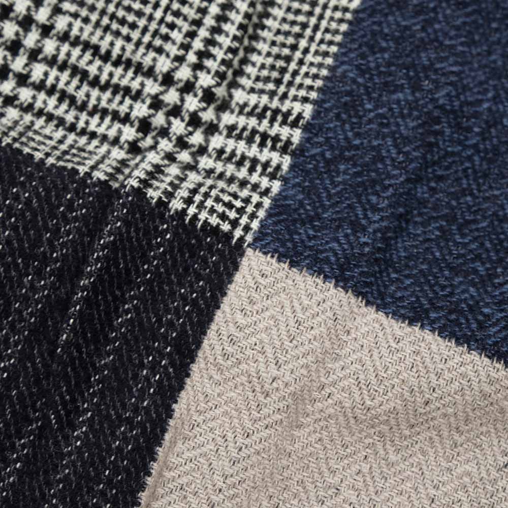 SUGAR CANE - Add Human Labor - PATCHWORK CHECK WORK SHIRT - SC29589