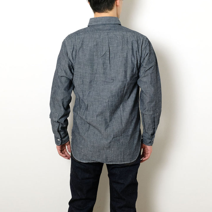 BONCOURA - BONCOURA BD shirt - chambray - 142038453