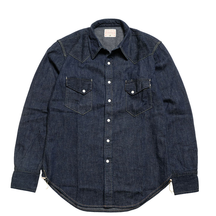 BONCOURA - BONCOURA Western Shirt - Denim - 142803615