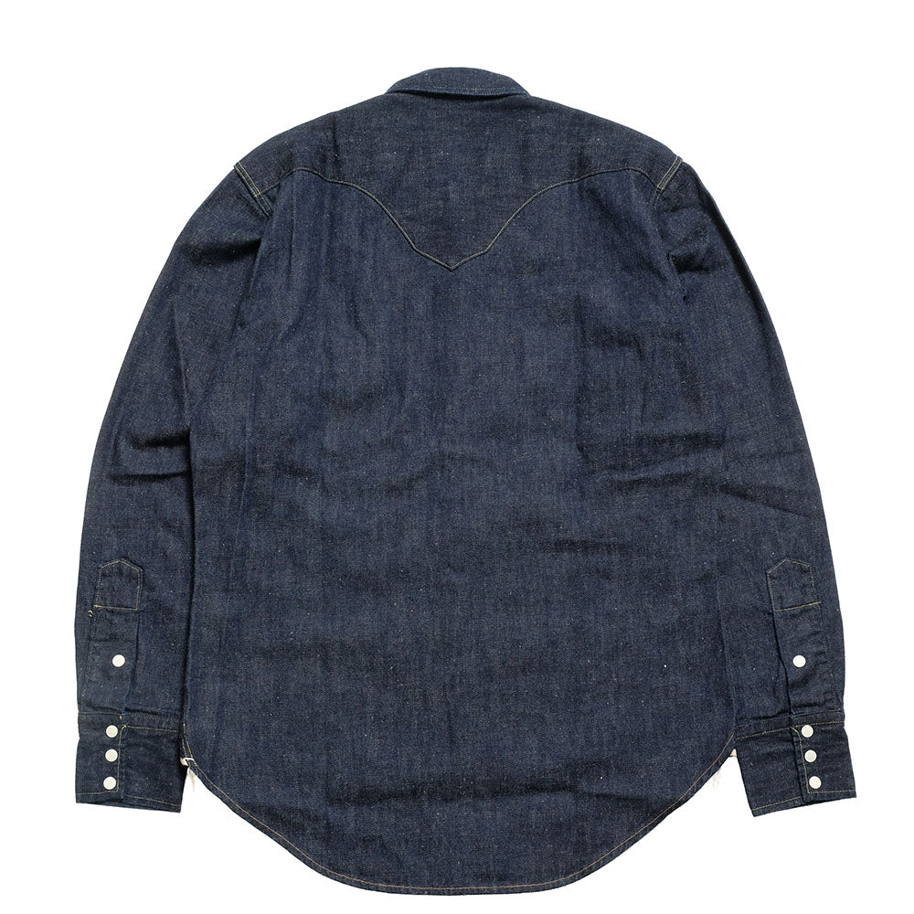 BONCOURA - BONCOURA Western Shirt - Denim - 142803615