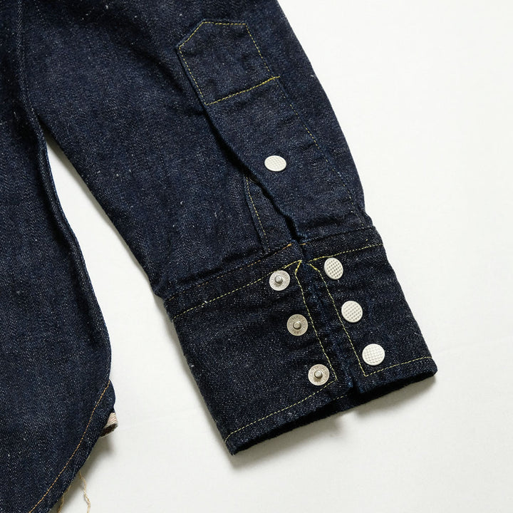 BONCOURA - BONCOURA Western Shirt - Denim - 142803615