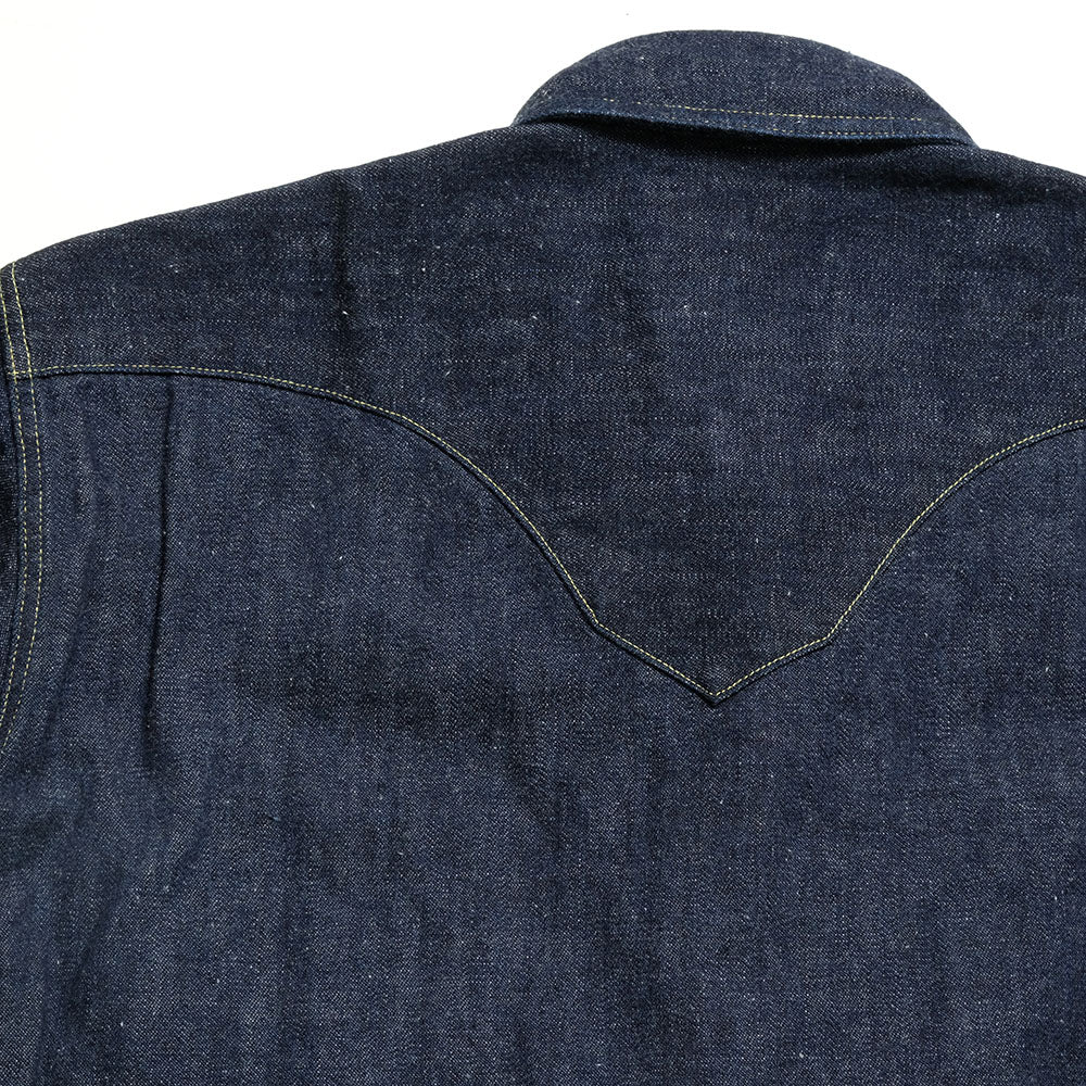 BONCOURA - BONCOURA Western Shirt - Denim - 142803615