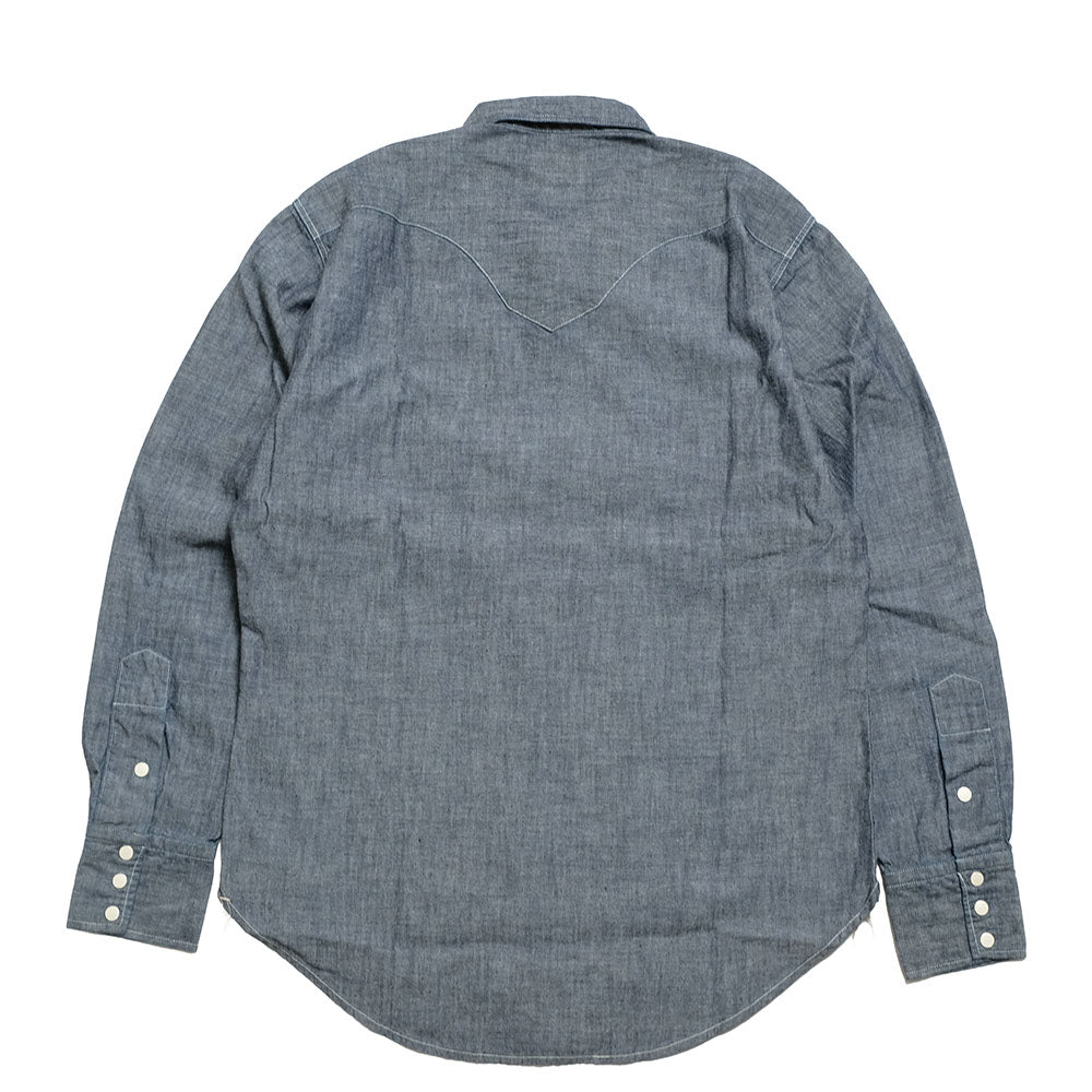 BONCOURA - BONCOURA Western Shirt - Chambray - 142860254
