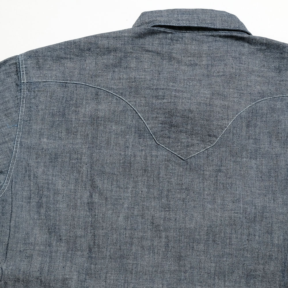 BONCOURA - BONCOURA Western Shirt - Chambray - 142860254
