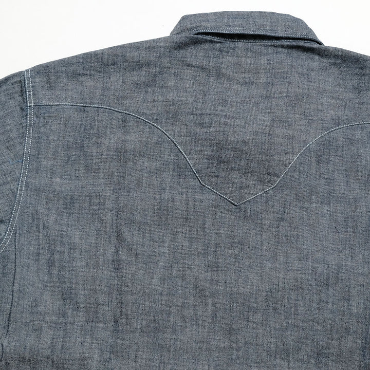 BONCOURA - BONCOURA Western Shirt - Chambray - 142860254