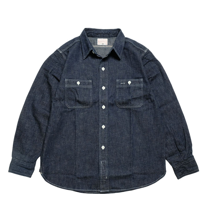 BONCOURA - BONCOURA Work Shirt - Denim - 142860418