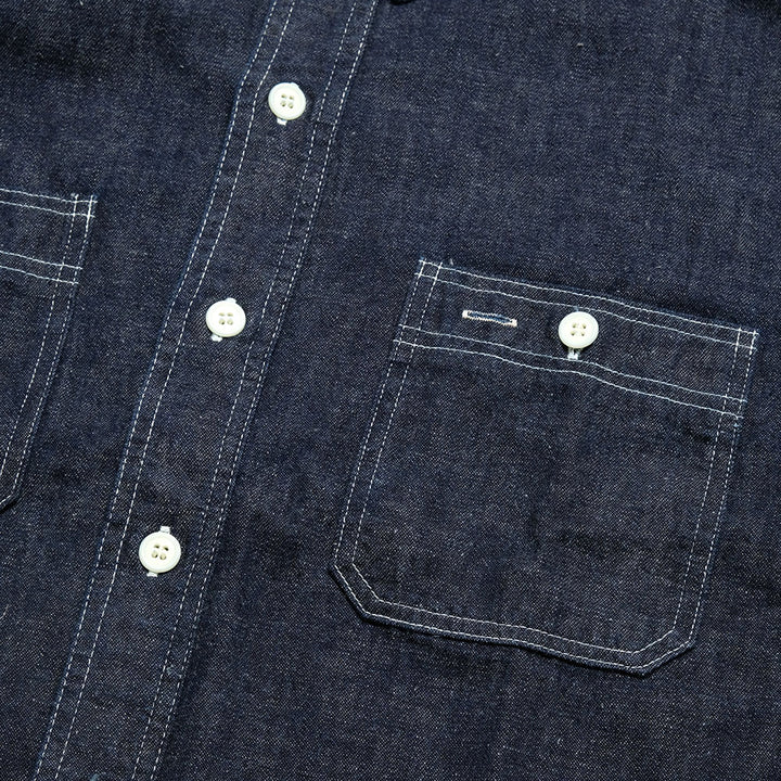 BONCOURA - BONCOURA Work Shirt - Denim - 142860418