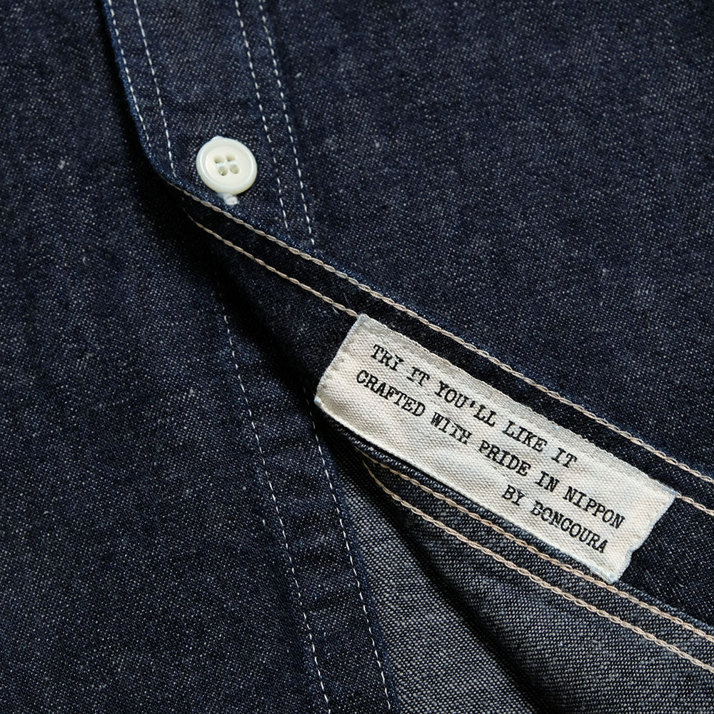 BONCOURA - BONCOURA Work Shirt - Denim - 142860418