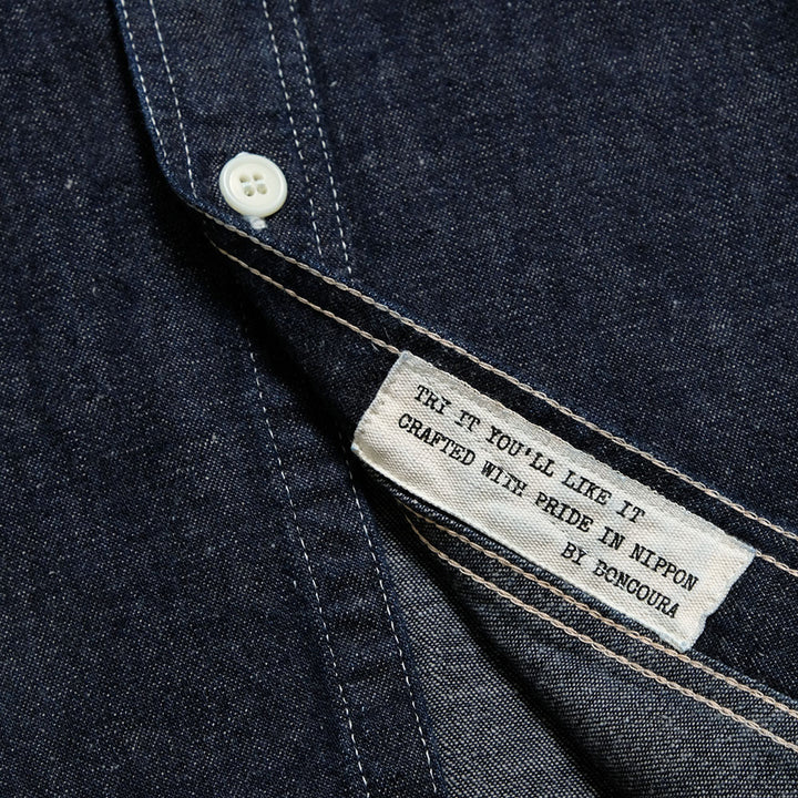 BONCOURA - BONCOURA Work Shirt - Denim - 142860418