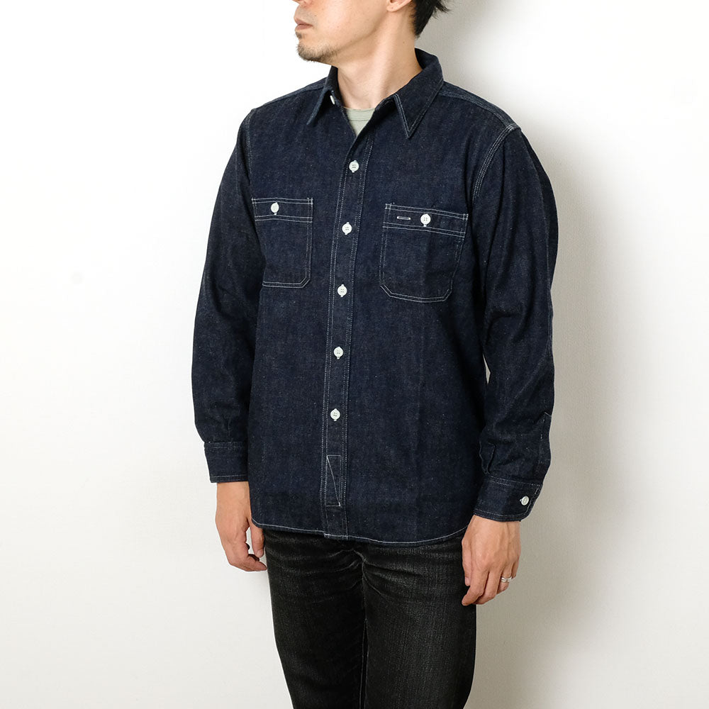 BONCOURA - BONCOURA Work Shirt - Denim - 142860418