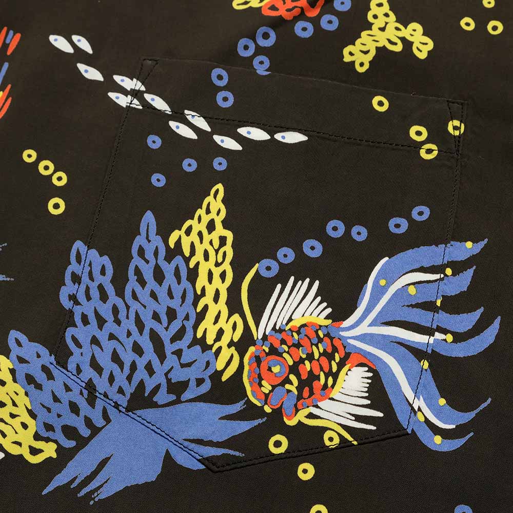 SUN SURF - S/S RAYON HAWAIIAN SHIRT - TROPICAL FISH - SS39626