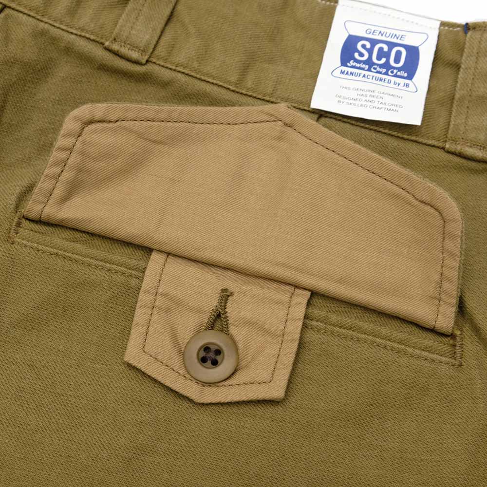 Sewing Chop O'alls - FRENCH ARMY FIELD TROUSERS - SC233P06