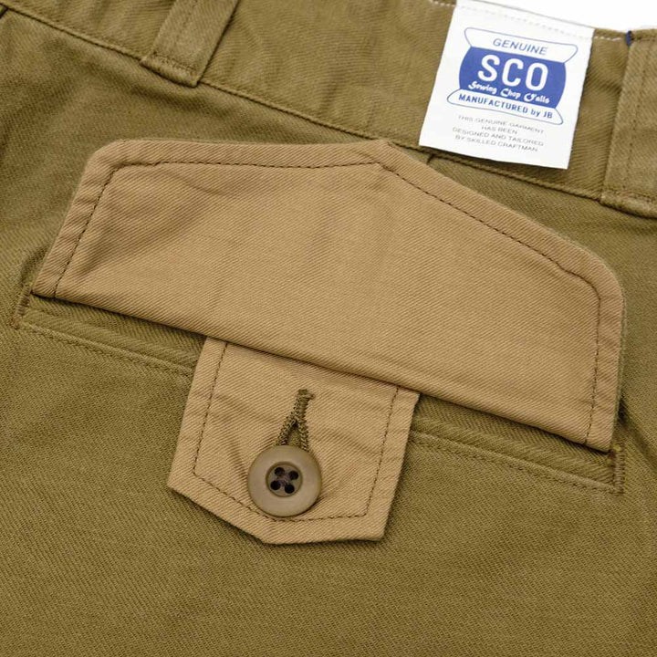 Sewing Chop O'alls - FRENCH ARMY FIELD TROUSERS - SC233P06