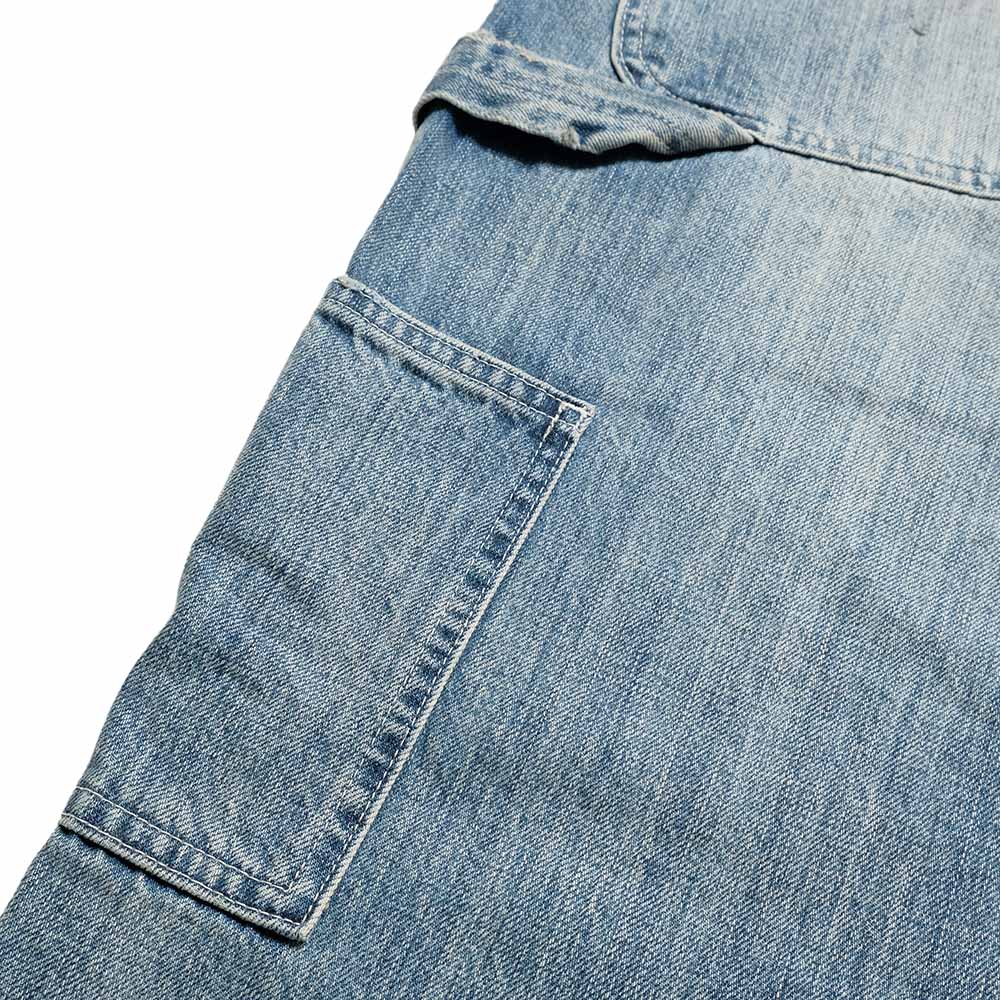 UNIVERSAL OVERALL - PAINTER PANTS - VINTAGE LIGHT WASH - HT2433601-B