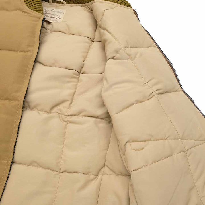 ALASKA SLEEPING BAG GOOSE DOWN MADE IN USA VIKING VEST AS15441