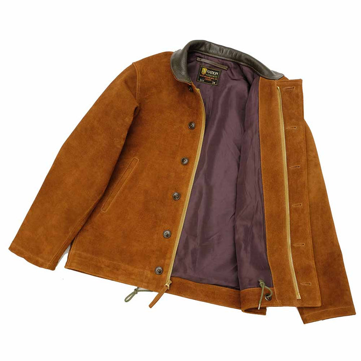 BUZZ RICKSON'S - AVIATION ASSOCIATES - N-1 HORSE SUEDE - BR80666