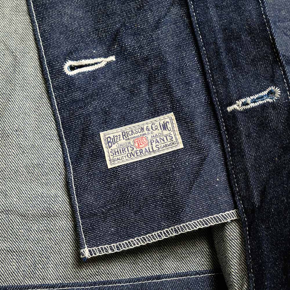 BUZZ RICKSON'S - U.S. MARINE CORPS M-1944 DENIM CIVILIAN UTILITY JACKET - BR15886