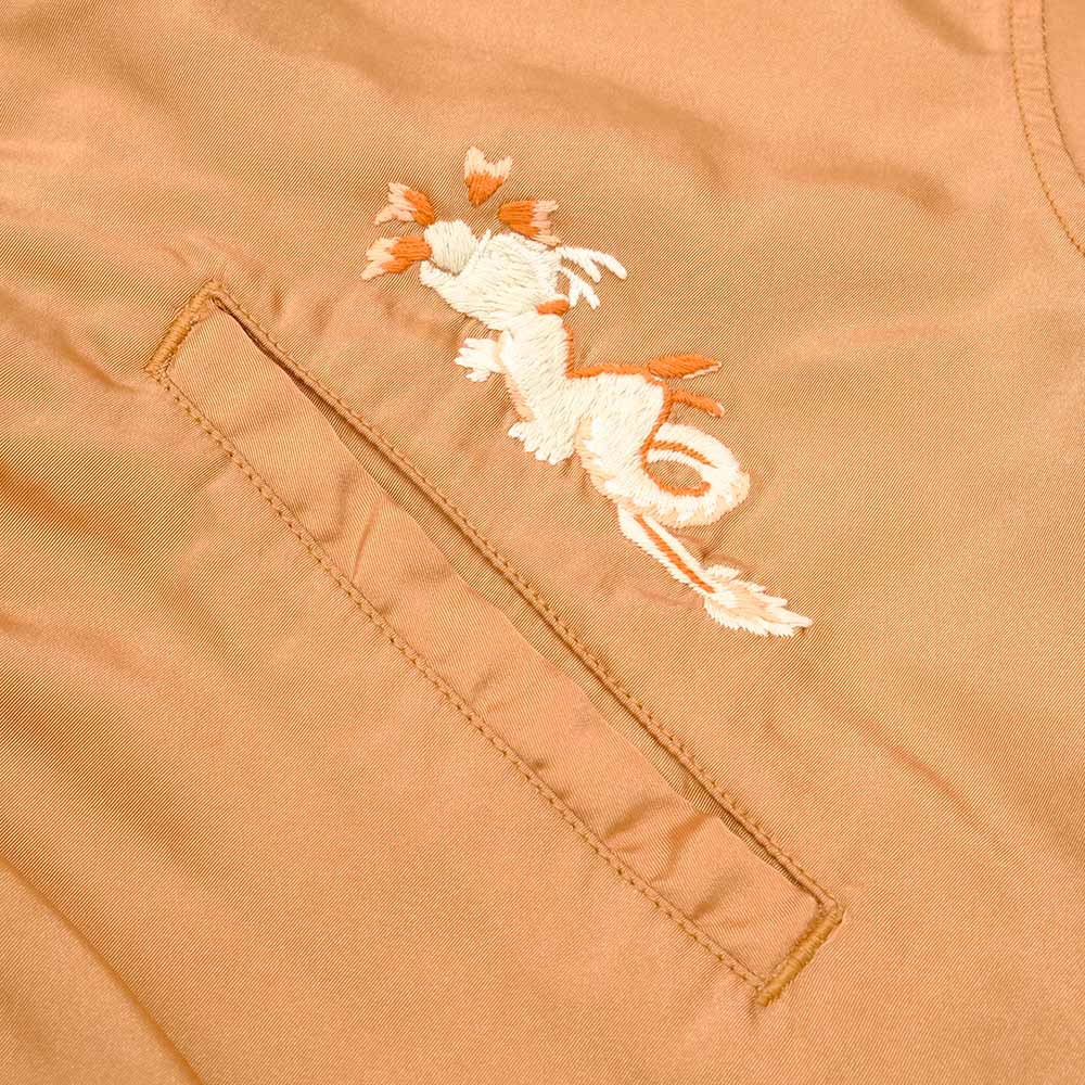 REMI RELIEF - NYLON TWILL MA-1 REVERSIBLE - EMBROIDERY TIGER - RN28369028