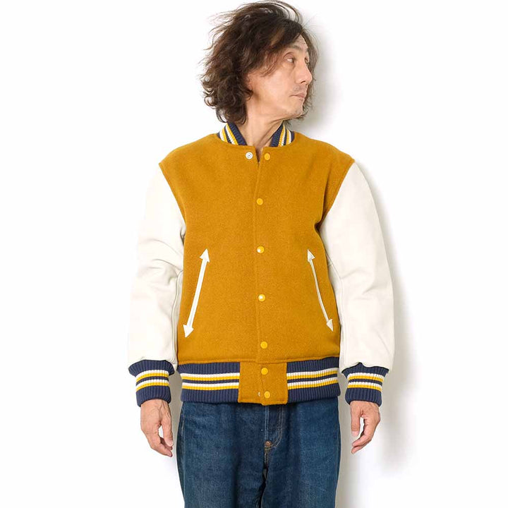 WHITESVILLE 30oz. WOOL MELTON AWARD JACKET SOLID WV15168