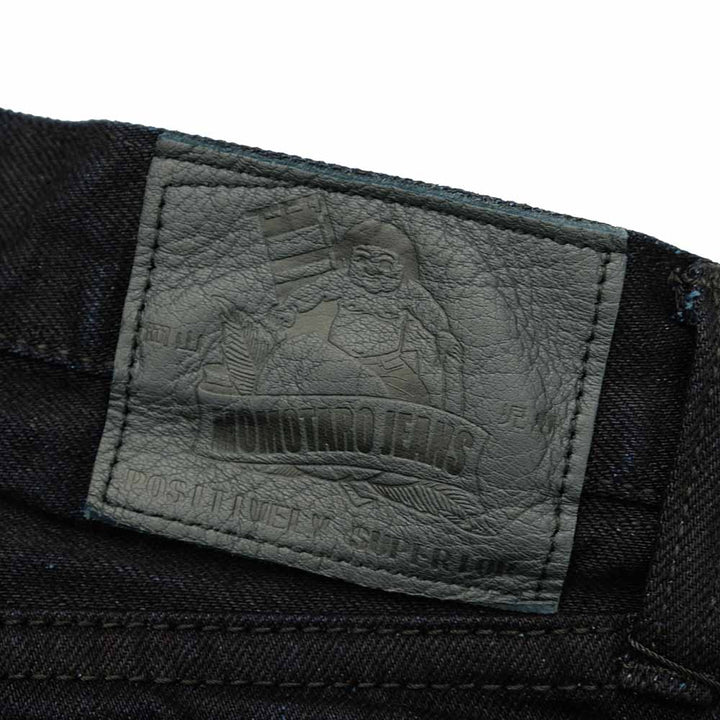 MOMOTARO JEANS - 15.7oz INDIGO × BLACK DENIM - NARROW TAPERED - MXJE3100