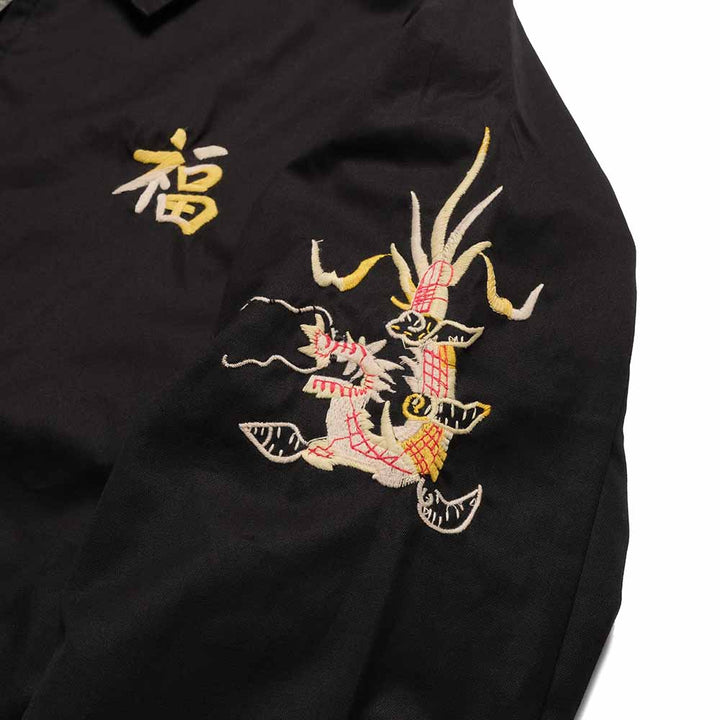 TAILOR TOYO - Late 1960s Style Cotton Vietnam Jacket - VIETNAM MAP - TT15977