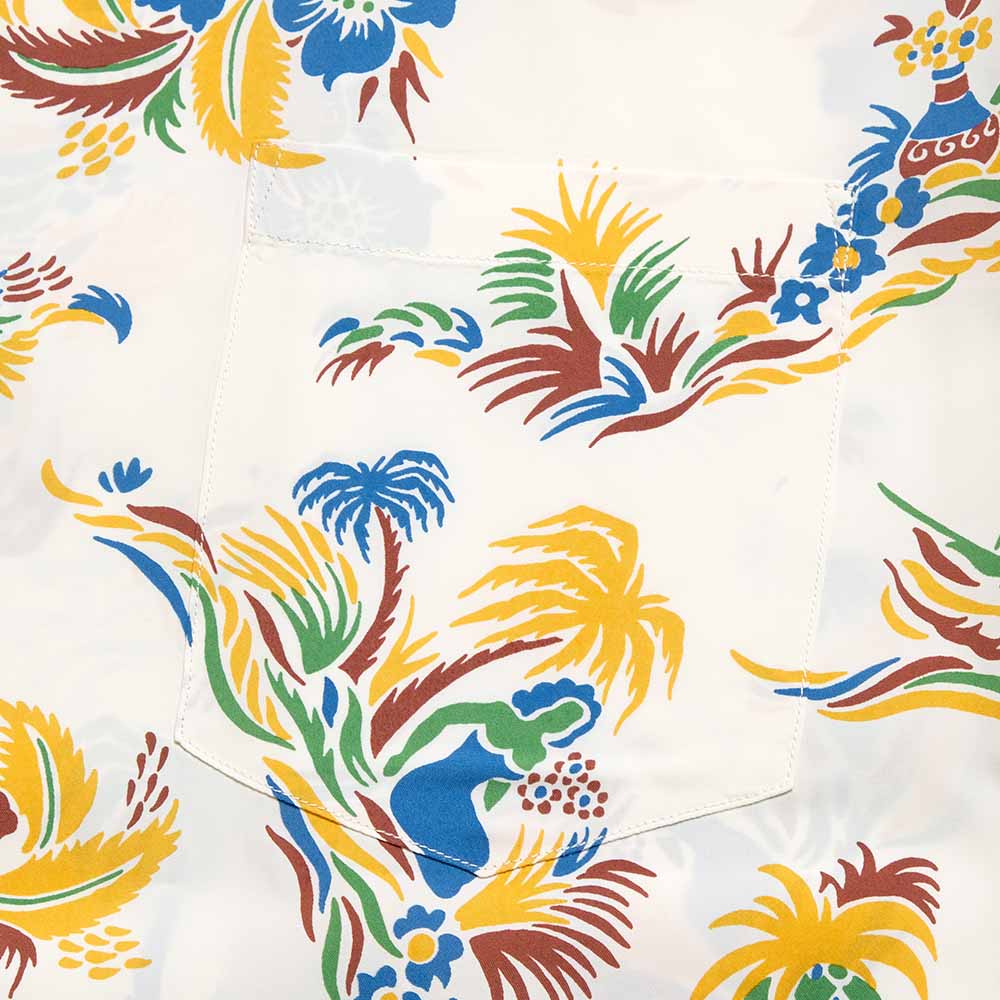 SUN SURF - S/S RAYON HAWAIIAN SHIRT - ISLAND TRIP - SS39620