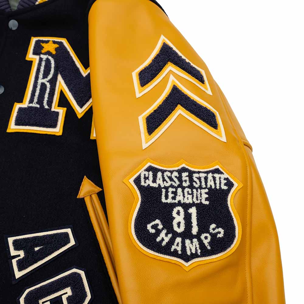 WHITESVILLE - 30oz. WOOL MELTON AWARD JACKET - MAVERICKS - WV15782